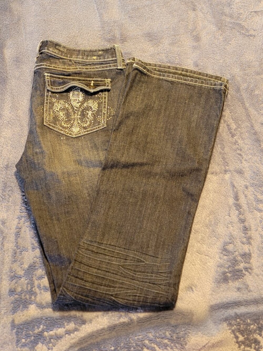 Rock 47 by Wrangler Ultra Low Jeans – Size 11x36